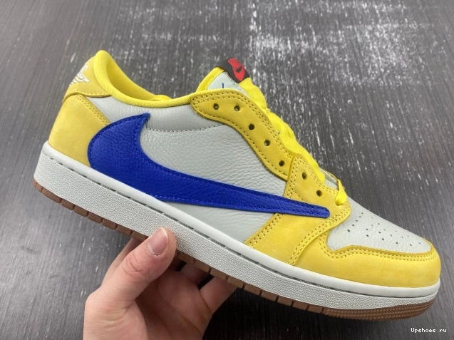 1 Scott Jordan Canary Retro Low SP OG Travis 1013